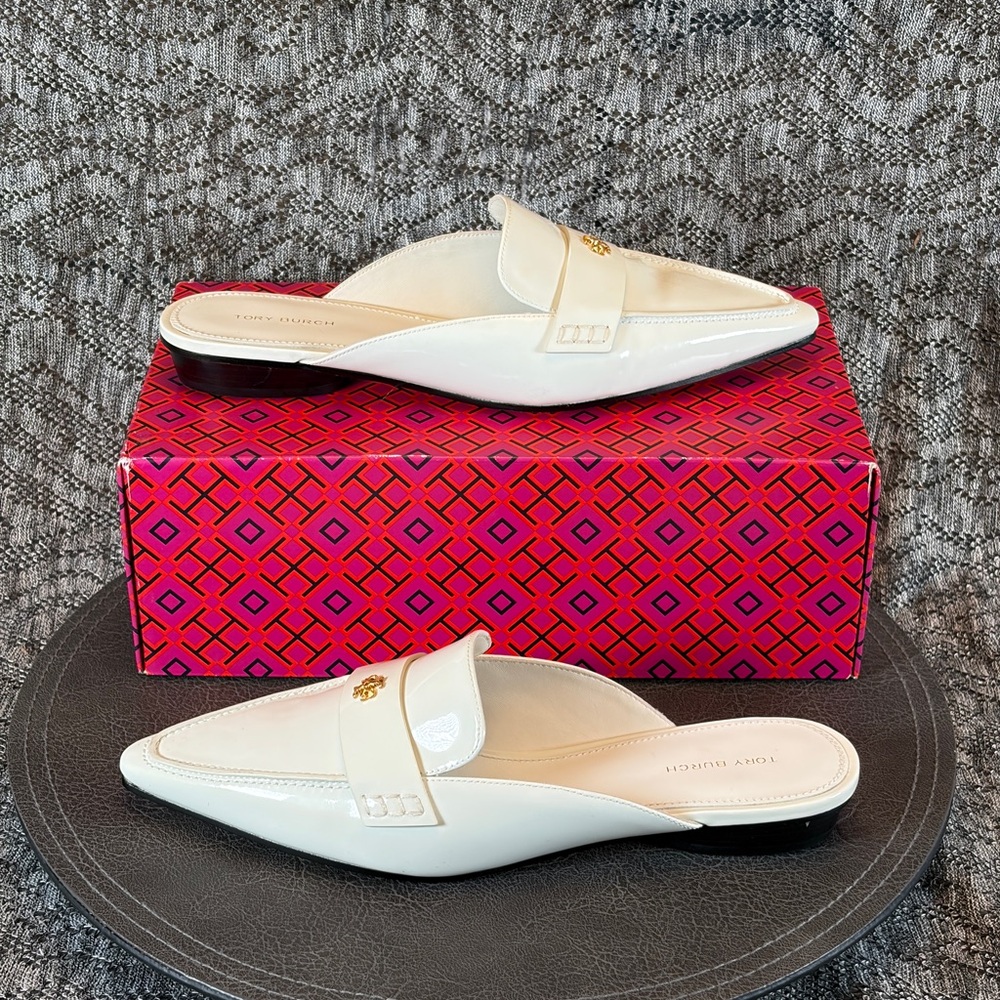 Tory Burch Pointed Backless Loafer Women's 8